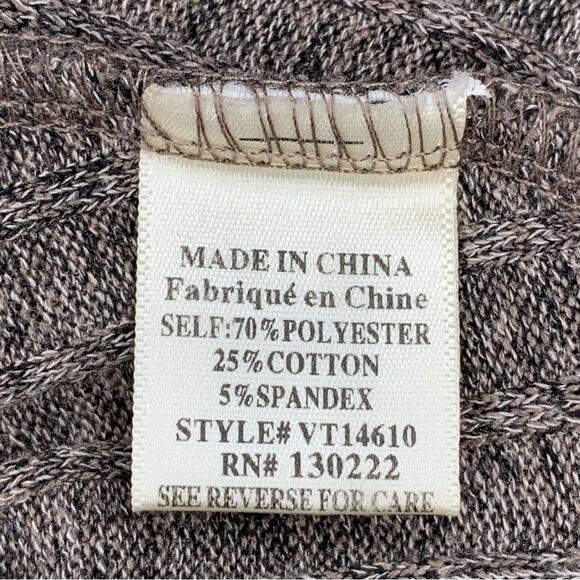 V ery J Top Fine Knit Long Sleeve Size S - Picture 10 of 10